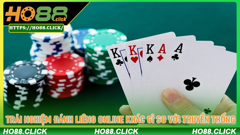 Trải nghiệm Đánh liêng online khác gì so với truyền thống